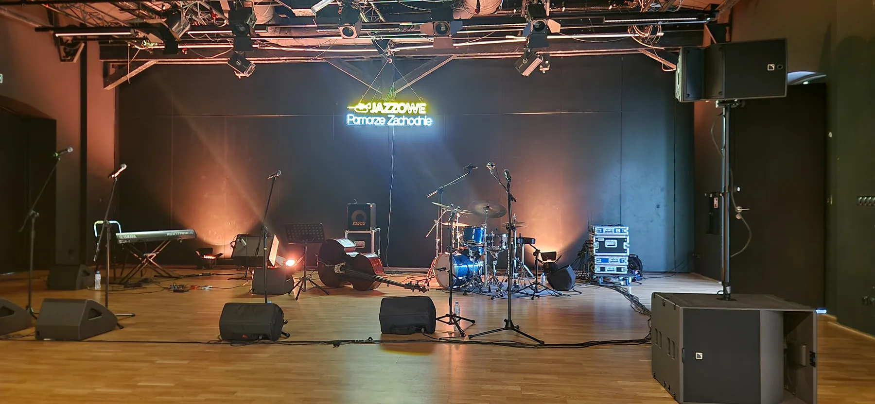 Scena festiwalu Szczecin Jazz z systemem L-Acoustics